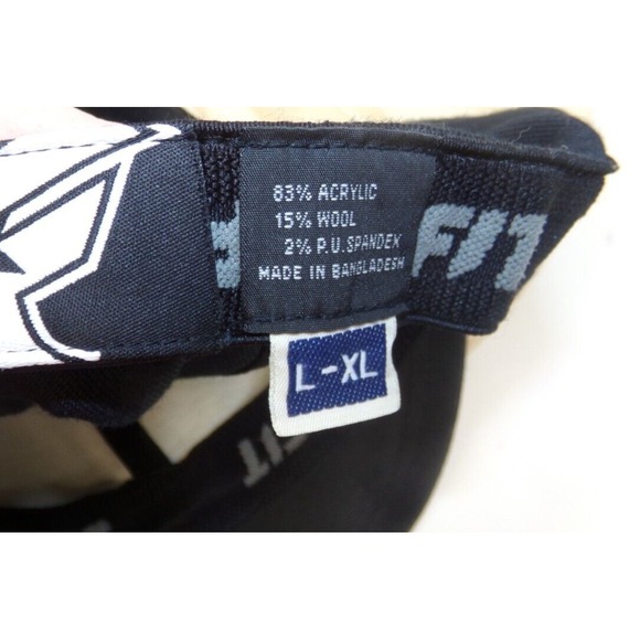 Famous F Mens Hat Cap Fitted L-XL Embroidered 3D‎ Logo Black Neon Green - Picture 6 of 6